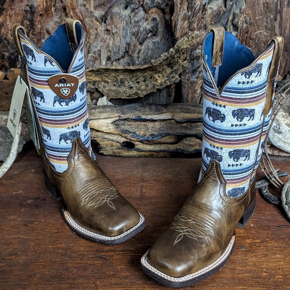 NIB Ariat circuit Savannah cowboy boots 6.5B - Picture 4 of 10